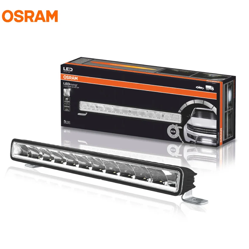 OSRAM СВЕТОДИОДНЫЙ светильник бар светодиодный riving SX 6000K холодный синий светильник светодиодный светильник бар точечный луч тонкий дизайн 5000h срок службы ECE 182 мм 350 мм 556 мм - Цвет: 350mm SX300-SP