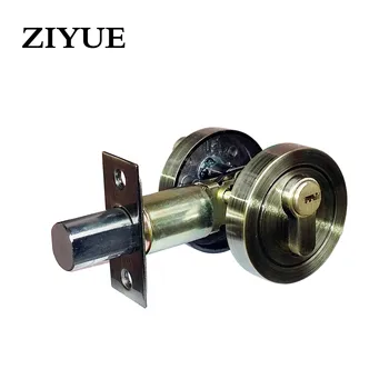 

Free Shipping Lock Zinc Alloy Single Head Deadbolt Locks