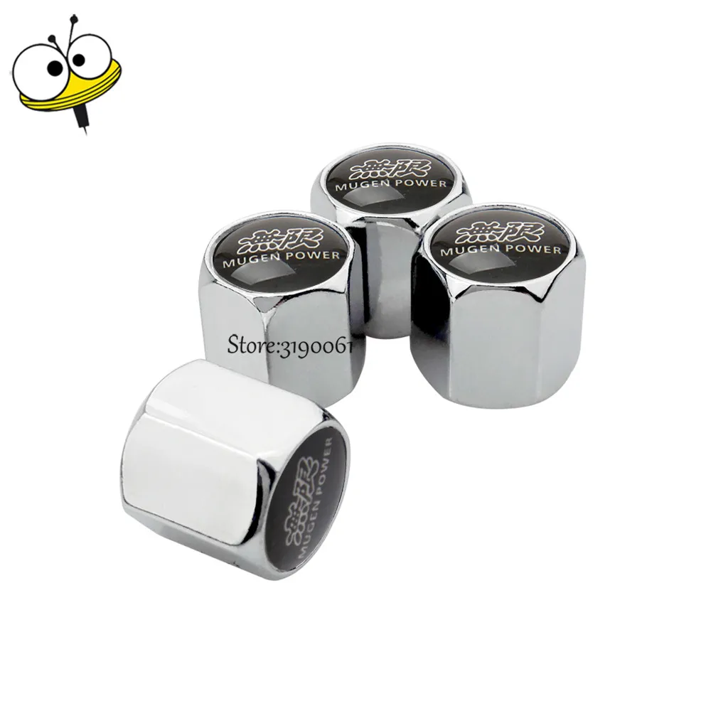 Car Styling Wheel Cap Tire Valve Caps For Mugen Logo For Honda Crv