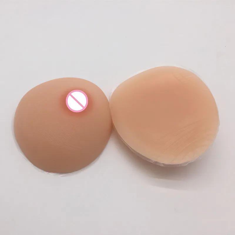 

C Cup False Silicone Breast Forms Enhancer Implant 800g/pair Fake Boobs For Man Crossdresser Transgender Drag Queen Shemale