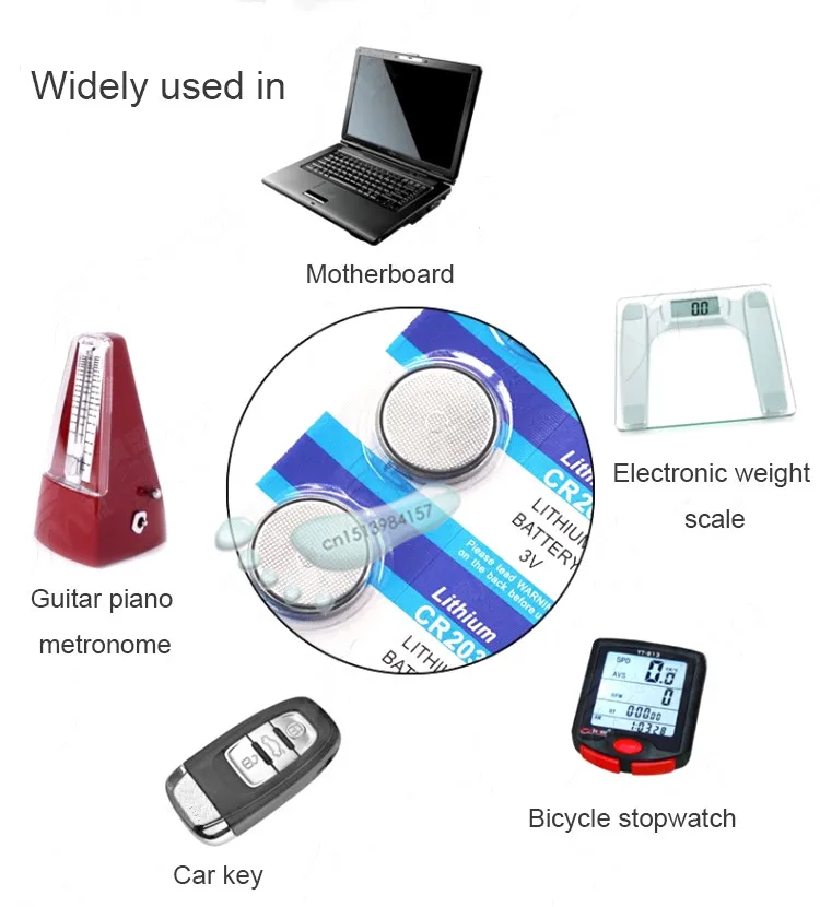 Kpay 15 шт. CR2032 CR 2032 3 в литий-ионная Кнопка монета батарея ECR2032 DL2032 BR2032 дистанционное управление; электроника часы Автомобильный ключ MP3