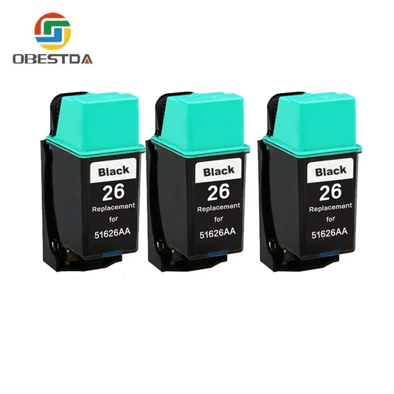 Obestda 51626 Compatible hp printer ink font b cartridge b font 26 for HP Designjet 400