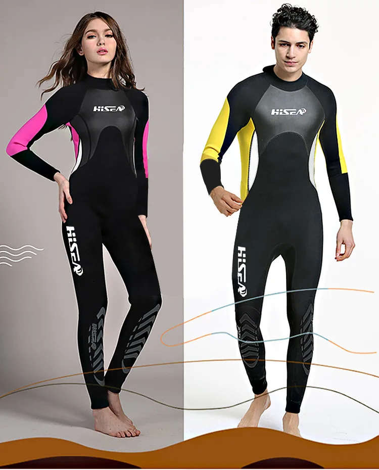 HISEA 3 мм неопреновые гидрокостюмы для взрослых, водолазный костюм, сохраняющий тепло, герметичные медузы, Сноркелинг, серфинг, водные лыжи, подводное плавание, костюм F