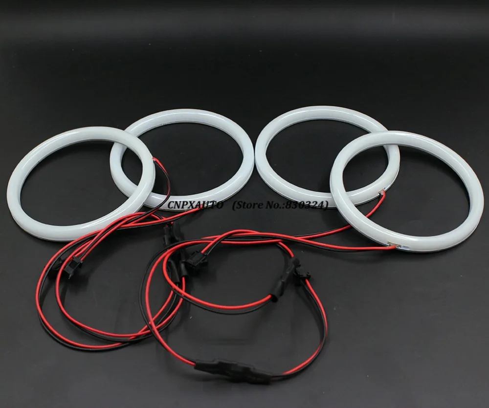 4X106mm для BMW E46 2D 325ci 330ci купе/светодиодный светильник трансформер Angel Eye Halo с