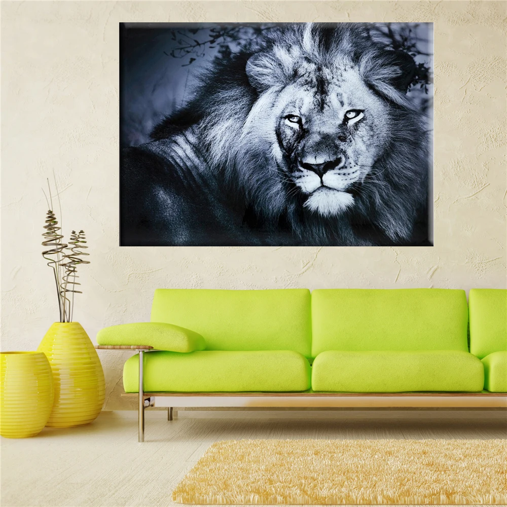 2017 Lion King Wall Art Oil Painting On Canvas Wall Pictures For Living Room Home Decor hot Sell
