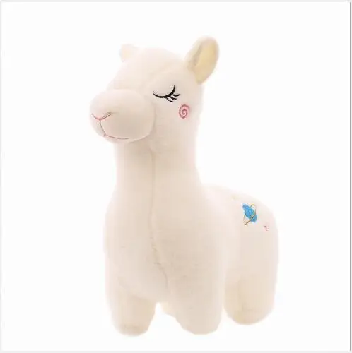 

WYZHY New cute alpaca doll pillow plush toy to send girls must-have holiday gifts 20CM