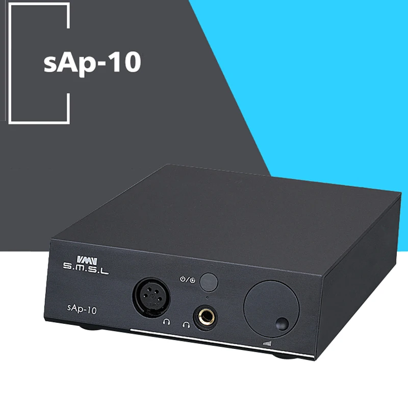 

NEW SMSL SAP-10 Full Balance Headphone Amplifier Linear Power Supply High Power Headphones Amplifiers AMP TPA6120A2 *2 220V/110V
