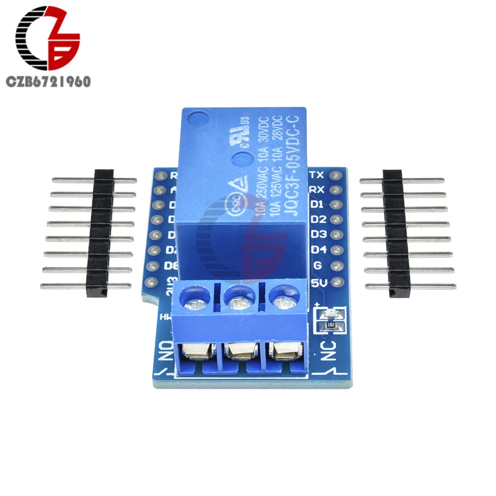 1 канал для WeMos D1 Мини Релейный Щит 5 В релейный модуль ESP8266 макетная плата Arduino|esp8266
