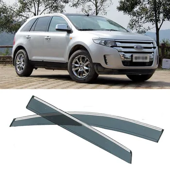 

Jinke 4pcs Blade Side Windows Deflectors Door Sun Visor Shield For Ford Edge 2009-2013