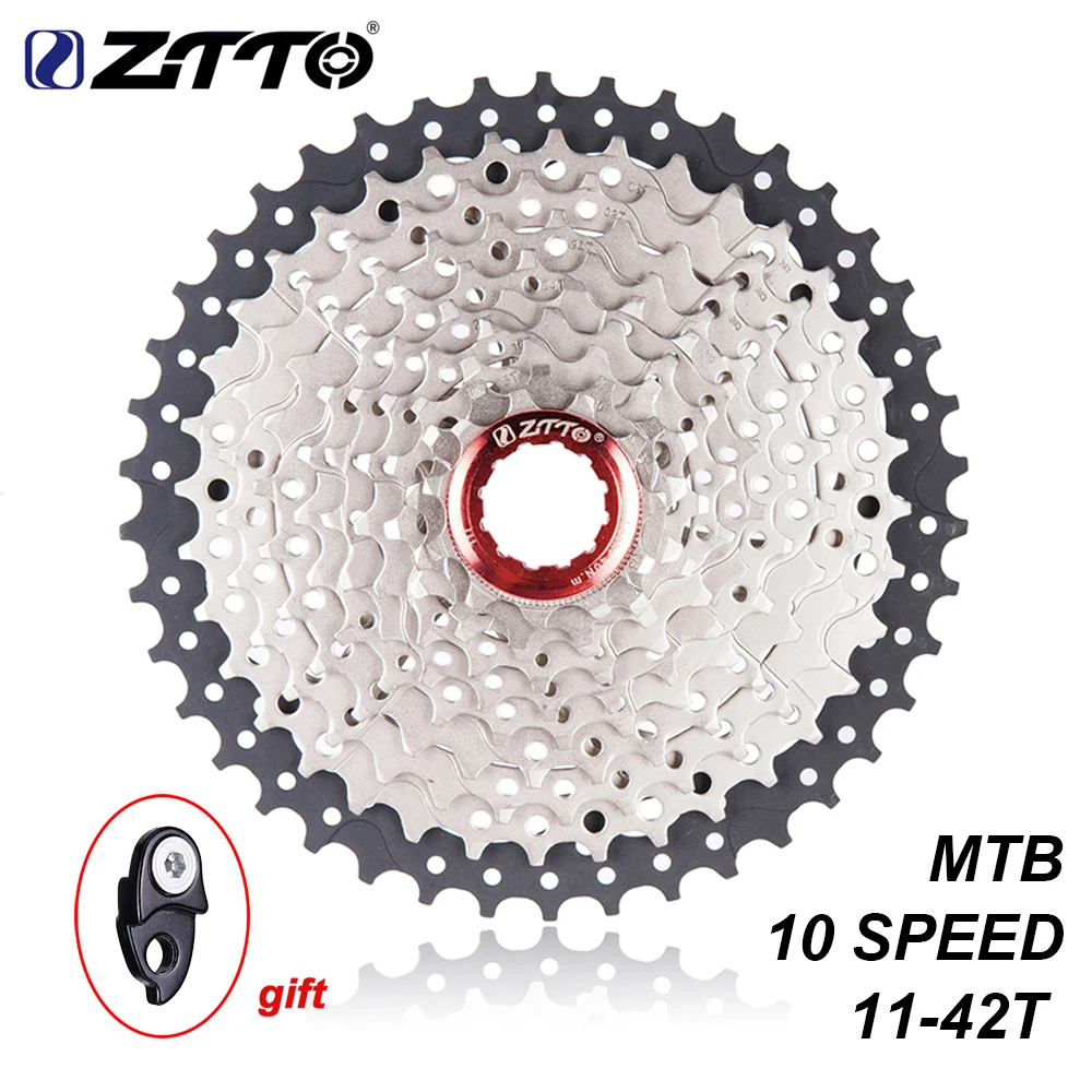 ZTTO 11-42T 10 скоростей 10s широкое соотношение MTB горный велосипед Кассета звездочки для запчастей m590 m6000 m610 m675 m780 X5 X7 X9