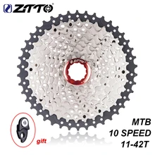 ZTTO 11-42T 10 скоростей 10s широкое соотношение MTB горный велосипед Кассета звездочки для запчастей m590 m6000 m610 m675 m780 X5 X7 X9
