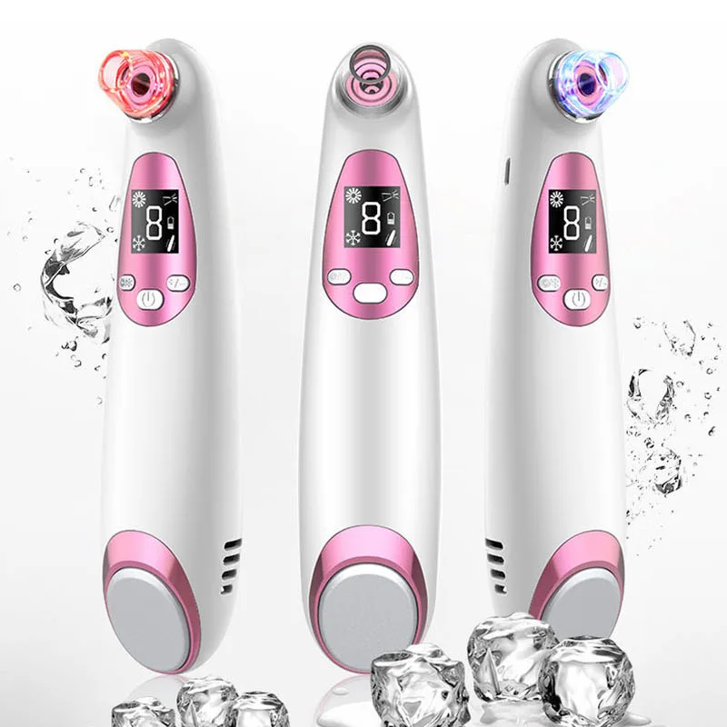

Vacuum Electric Blackhead Inhaler Removal Pore Cleaner Skin Acne Spot Cutin Face Deep Cleansing Device Photon Rejuvenation
