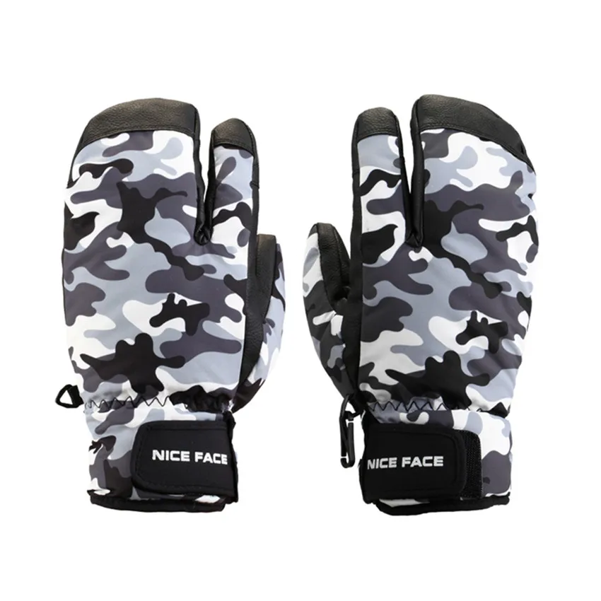 De invierno Guantes de Mujeres Guantes de Hombres Guantes de Esquí de Montaña de Invierno de Snowboard Esqui Gants de Esquí Handschoenen Mannen