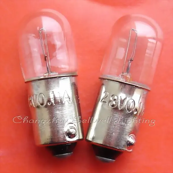 28v 0.11a Ba9s T10x28 миниатюрный светильник A322|miniature lamp|miniature light bulbminiature lamp bulbs |