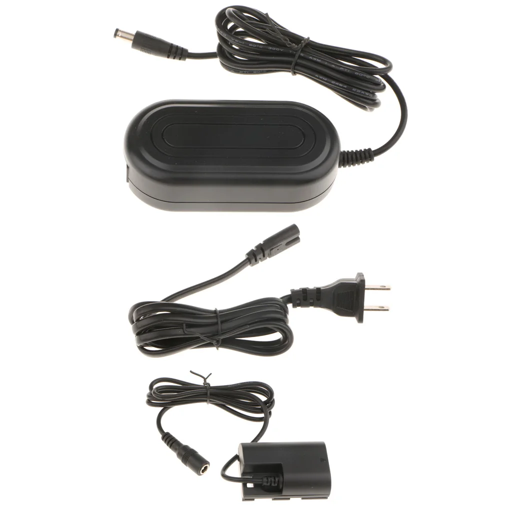 ACK-E6 AC Power Adapter + DR-E6 DC Coupler Dummy Battery for Canon EOS 60D 6D 7D 5D Mark II III 5D2 5D3 Camera