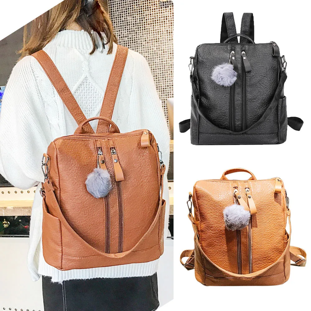 

Vintage Women School Backpacks Girls Casual Large Capacity Shoulder Bags Designer Famous Brand #30