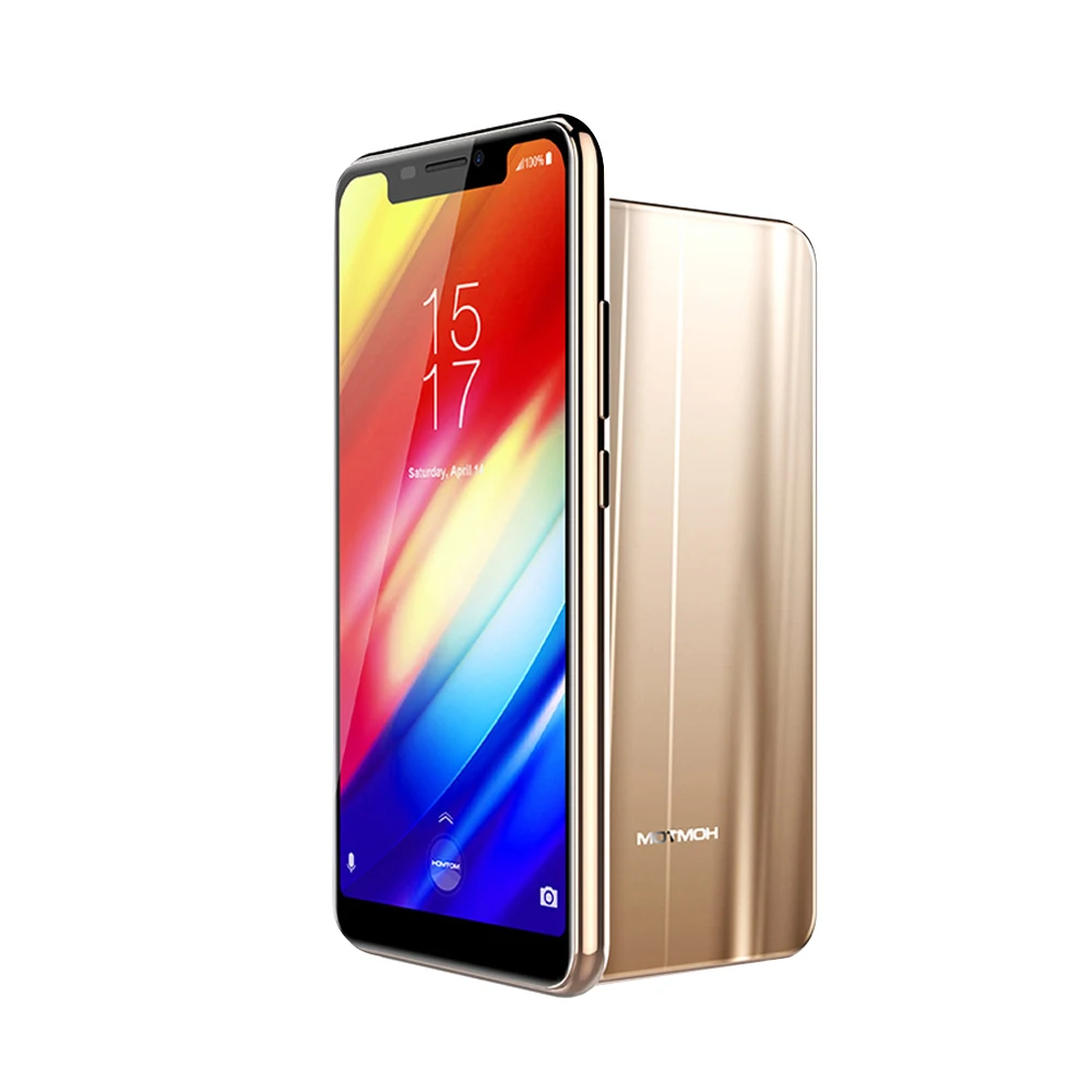 Homtom H10 4G الهاتف الذكي الروبوت 8.1 Phablet 5.85 بوصة MTK6750T الثماني النواة 1.5 GHz 4 GB RAM 64 GB ROM 16.0MP + 2.0MP كاميرات الهاتف المحمول