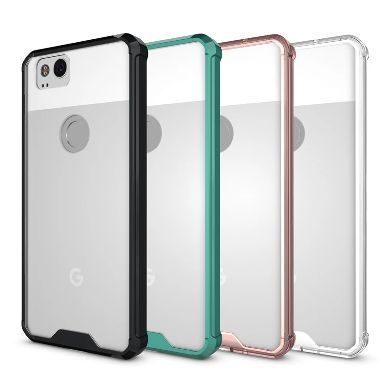 For Google Pixel 2 XL case transparent Shockproof Ultra Thin Soft TPU