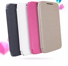 case for motorola g4plus 5.5 inch NILLKIN Sparkle PU leather case flip cover Retailed Package for motorola moto g4 plus case