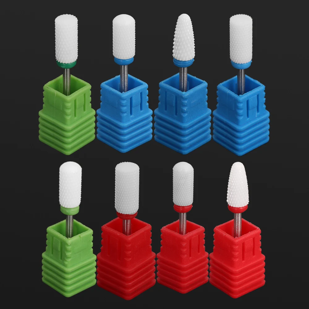 

Milling Cutter For Manicure Ceramic Mill Manicure Machine Set Cutter For Pedicure Electric Nail Files Nail Drill Bit Rotary File