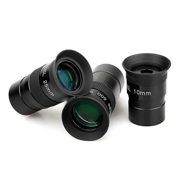 10mm 25mm 40mm 1.25inch  Plossl Telescope Eyepiece Set  (5)