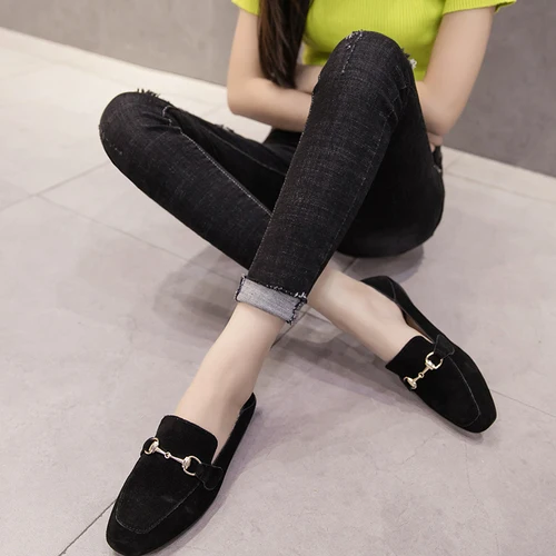 Повседневные обтягивающие джинсы карандаш для женщин брюки Pantalon Femme Джинсы Mujer Pantalon Taille Haute Femme женские брюки
