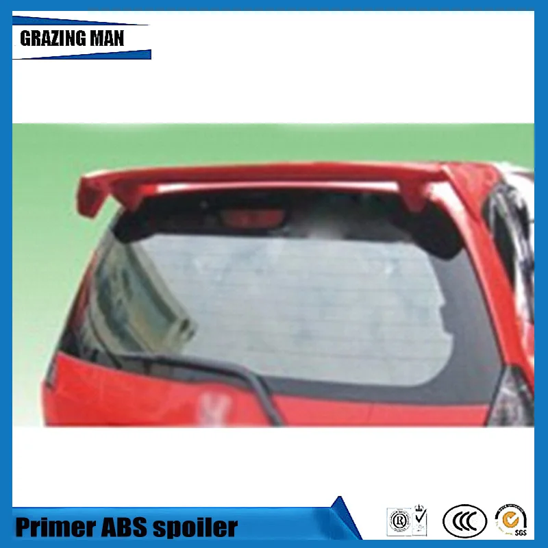 

ABS Primer Unpainted Color Original Style Rear Spoiler For FIT Spoiler 2001 - 2007