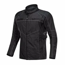 Мужская водонепроницаемая мотоциклетная куртка из Оксфордской ткани, Черная Спортивная мотоциклетная куртка, мотоциклетная куртка для гонок