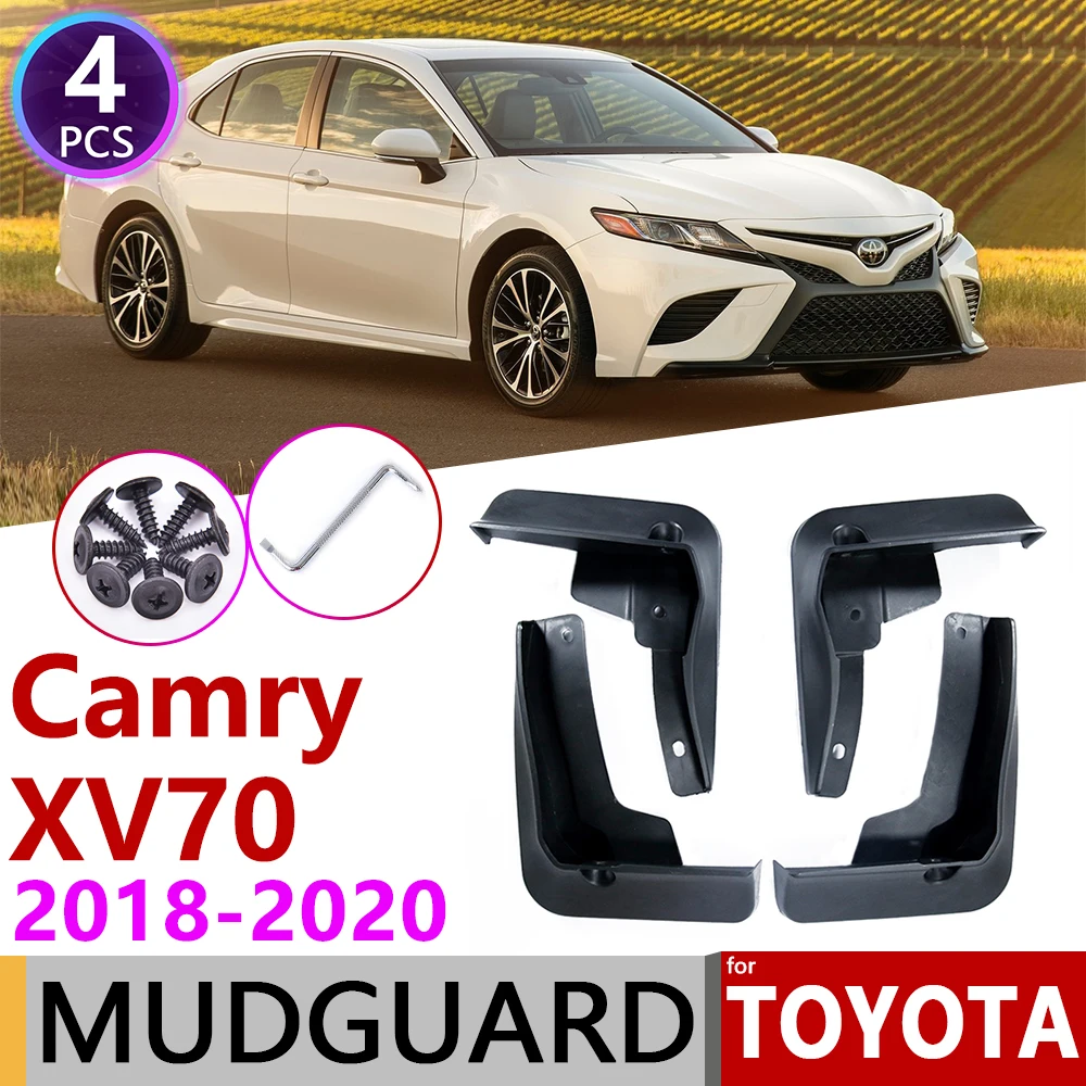 

for Toyota Camry 70 XV70 2018 2019 2020 Mudguard Car Fender Splash Flap Mud Guard Mudflap Car Accessories