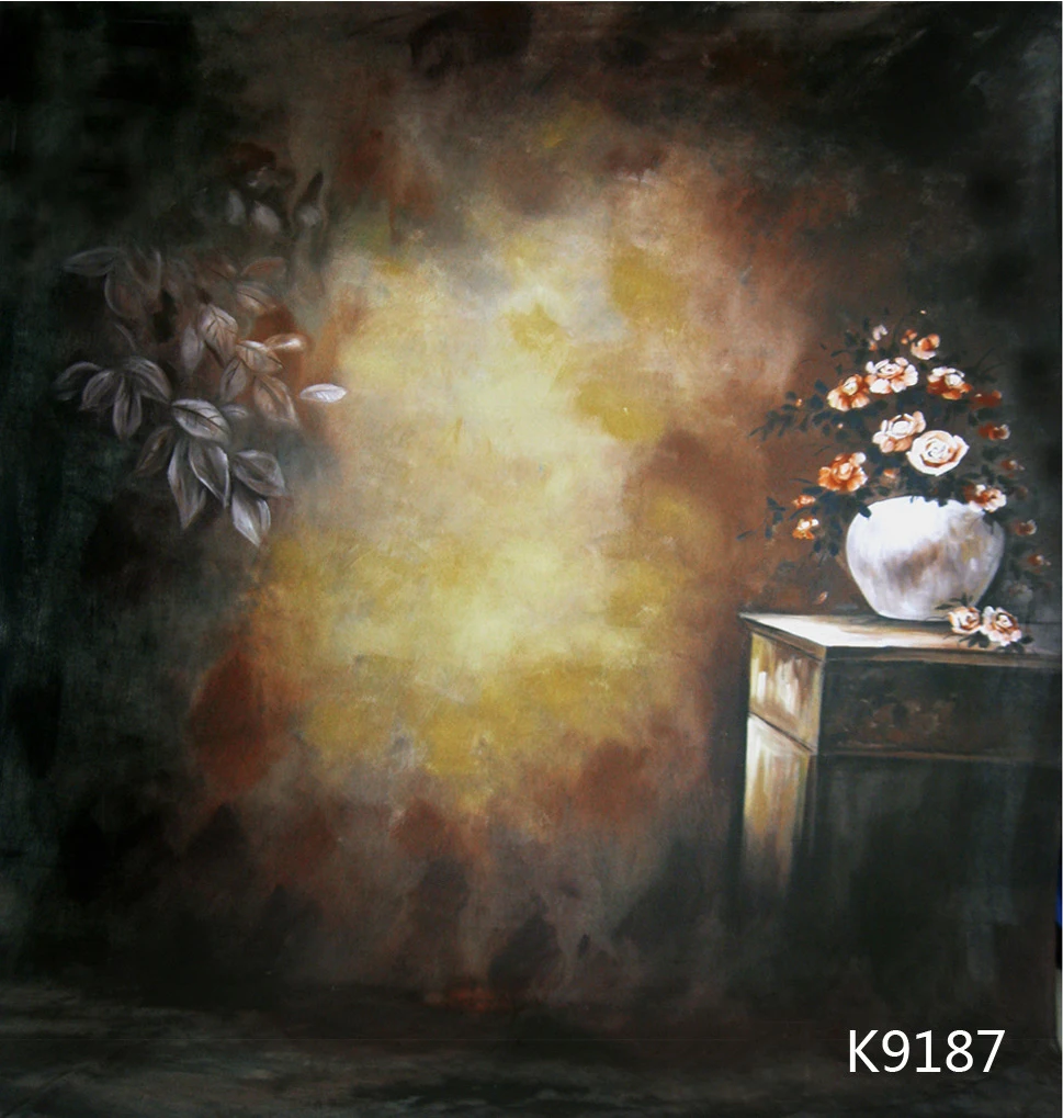 Professional 10*20ft Hand painted muslin backdrop,photo background