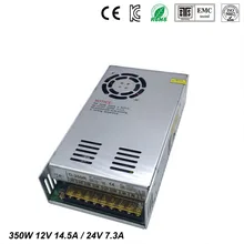 Best quality double sortie 5V 12V 350W Switching Power Supply Driver for LED Strip AC100-240V Input to DC 5V 12V free shipping