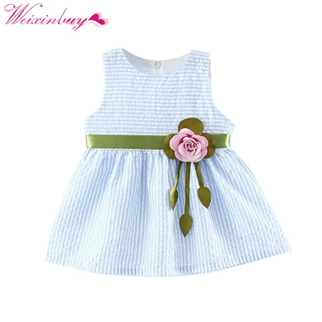 Buy Dress Baby Girl Clothes Summer Newborn Cotton