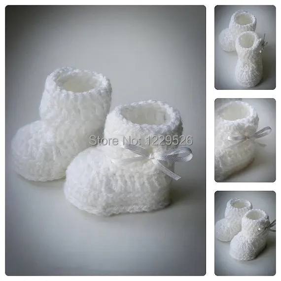 Bottes En Crochet Pour Bebe Blanches Chaussures En Crochet Avec Nœud Blanc Chaussures Bebe Chaussons Pour Nouveau Ne Et Nourrissons Bottes De Bapteme Cadeau De Naissance Aliexpress Bottes En Crochet Pour Bebe Blanches Chaussures En Crochet Avec Nœud Blanc Chaussures Bebe Chaussons Pour Nouveau Ne Et Nourrissons Bottes De Bapteme Cadeau De Naissance Aliexpress