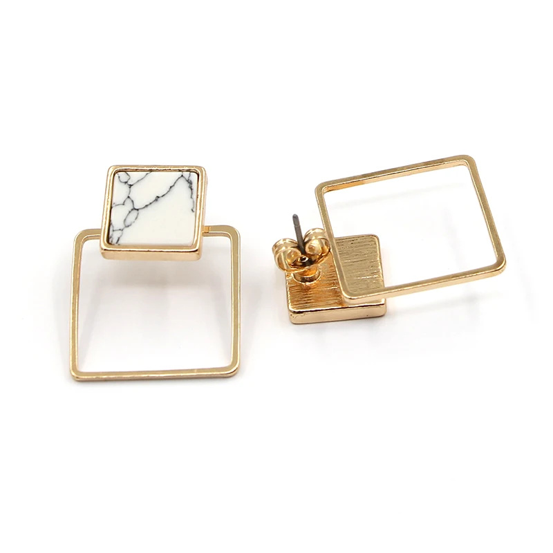 1 пара европейские модные женские серьги гвоздики|triangle stud earrings|brand earringsfashion earrings |