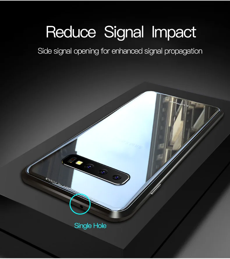  Samsung S10 Plus S10e magnet glass case (4)