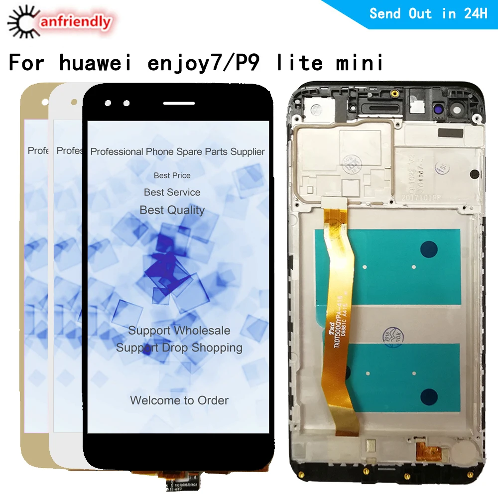 ЖК дисплей для huawei P9lite мини Enjoy7 Y6 pro 2017 SLA L02 L03 L22 TL00 Дисплей Сенсорная панель Экран