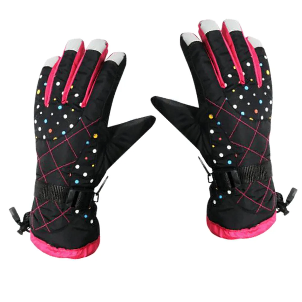 1 Pair M//L Ski motorcycle gloves windproof waterproof cold winter warm outdoor
