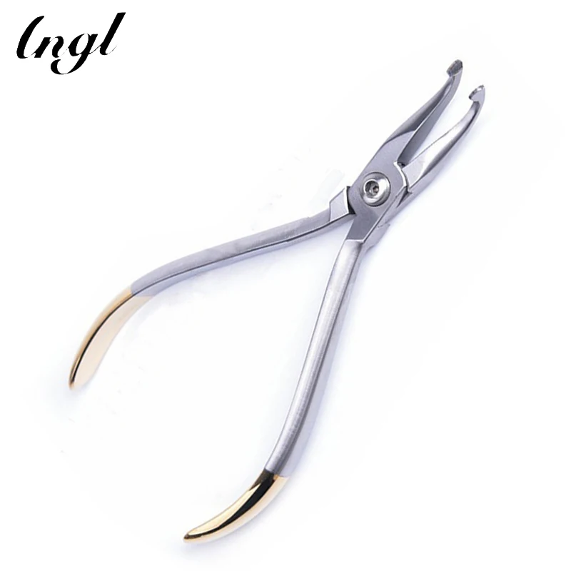 1pc Curve How Plier Dental Elbow Pliers Stainless Steel Dentist Pliers