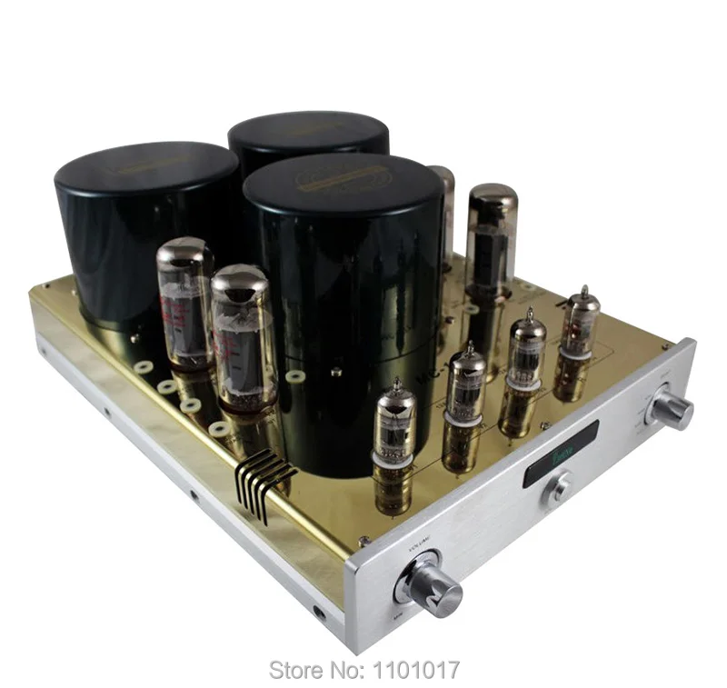 YAQIN вакуумный ламповый усилитель EL34 интегрированный Hi Fi с 12AX7|amplifier filter|amplifier
