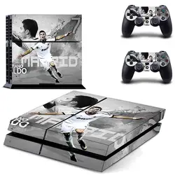 Новое поступление Cristiano Ronaldo PS4 чехол для Sony Playstation 4 PS4 Консоль защитная пленка и крышка наклейки 2 контроллера