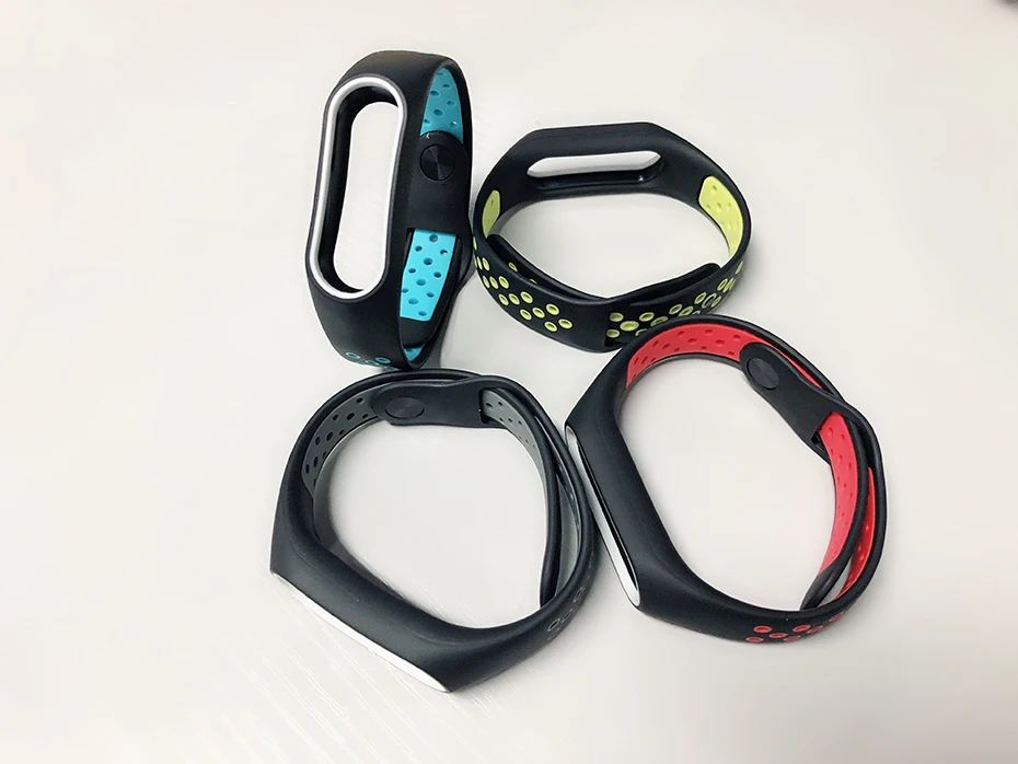 Xiaomi mi ремешок, 2 ремешка, браслет, цветной ремешок для mi Band 2, браслет, сменный смарт-браслет, аксессуары для mi band 2, силиконовый