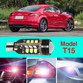 

Ownsun Error Free T15 Socket 360 Degrees Projector Lens LED Backup Reverse light R5 Chips Replacement Bulb For Audi TT