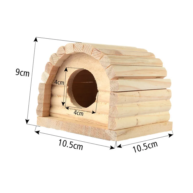Домик для хомячков для домашних животных деревянный дом хомяка игрушка для хомяка шиншиллы морские свинки и другие маленькие домашние животные