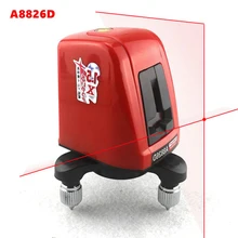 AcuAngle A8826D Laser Level 2 Red Cross Line 1 Point 360 Degree Rotary Self leveling Nivel