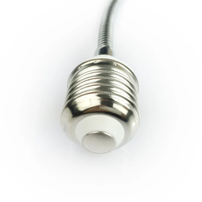 E27 to E27 Light Bulb Lamp Base Holder Flex Extension Adapter 20/30/40/50/60CM 