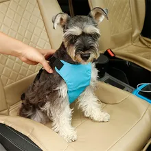 FML домашнее животное автомобильные аксессуары для путешествий полиэфирный жилет для Собак прочный ремень безопасности для собаки для путешествий с собакой