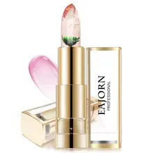 Temperature-changed Lipstick Lip Balm 4 Colors Lipbalm Moisturizer lipsticks Lips Care Surplus Bright Flower Jelly Lipstick Z3