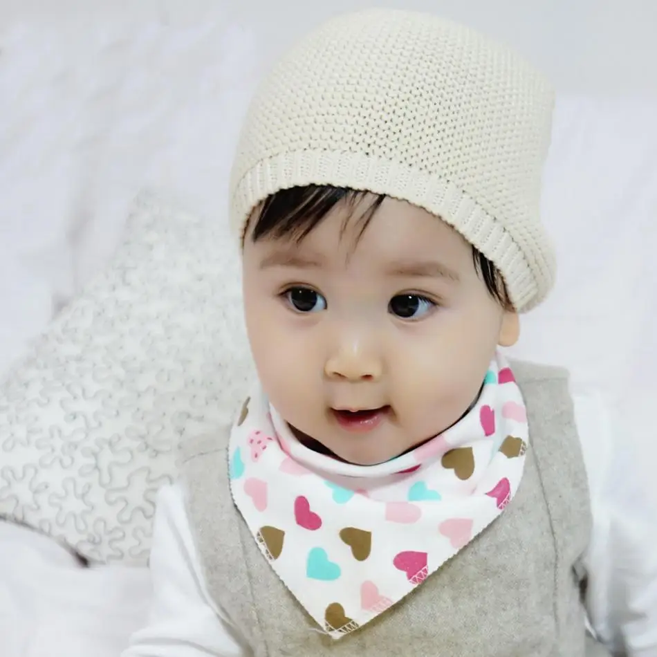 

Insular Baby Infant Bandana Bibs for Toddllers Soft Cotton Saliva Towel Baby Bibs Triangle Scarf Dribble Bibs Baby Feeding Towel