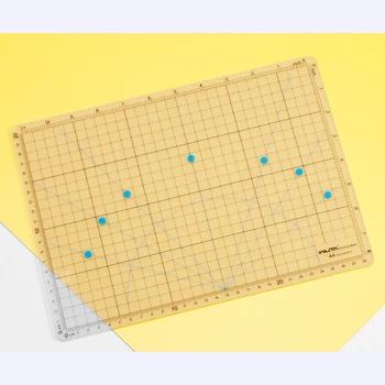 

WUTA NEW PVC Rectangle Cutting Mat A4 Durable Self-healing Cut Pad Patchwork Tools Handmade Diy Accessory Cutting Plate 30*22cm