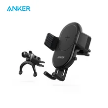 Anker PowerWave Быстрое беспроводное зарядное устройство с держатель телефона на вентиляции Qi сертифицировано для iPhone, Galaxy, LG и всех телефонов с поддержкой Qi